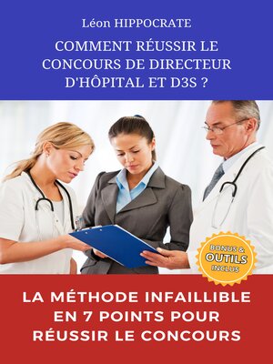 cover image of COMMENT REUSSIR LE CONCOURS DE DIRECTEUR D'HÔPITAL ET D3S?